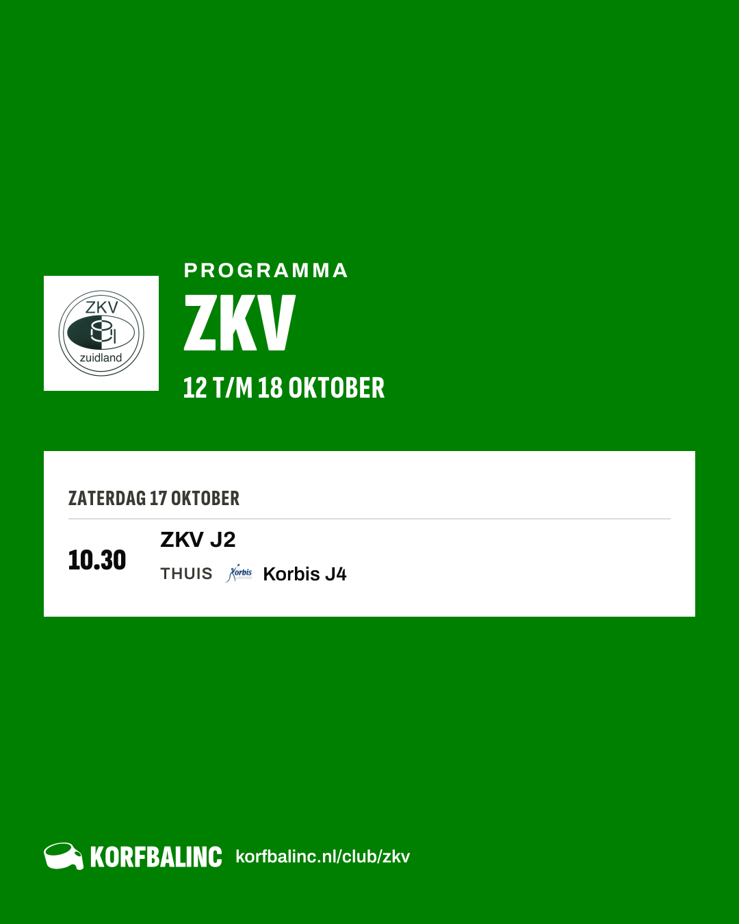 Uitslagen ZKV, beeld 1 van 2