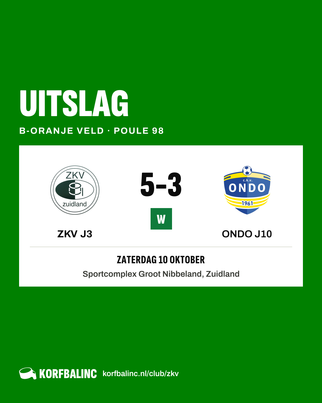ZKV J3 - ONDO J10