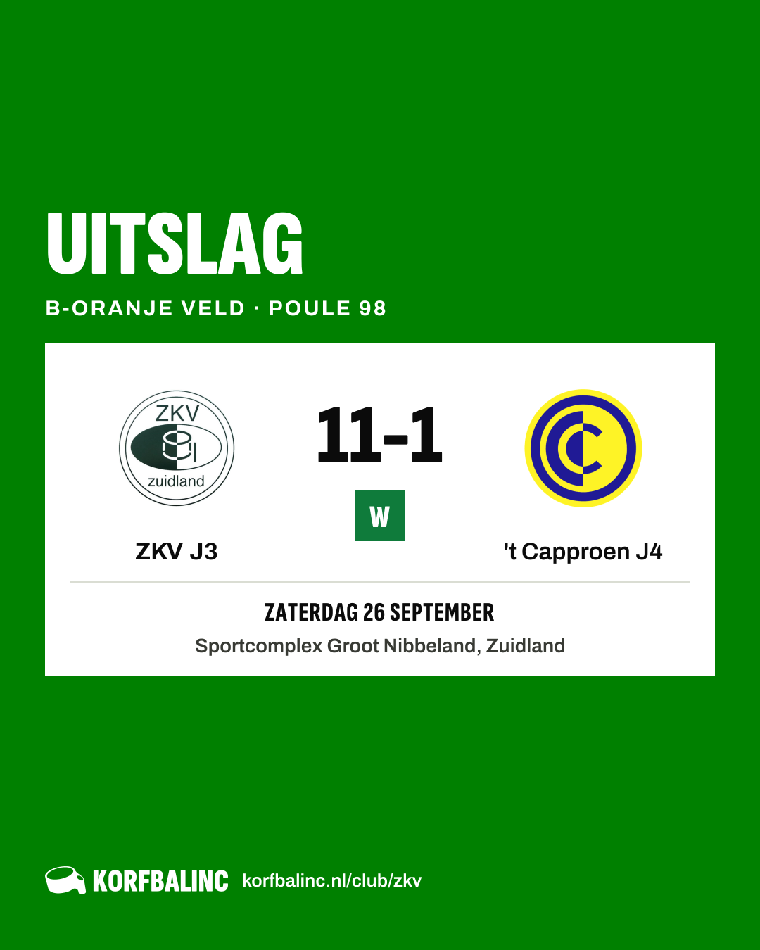 ZKV J3 - 't Capproen J4