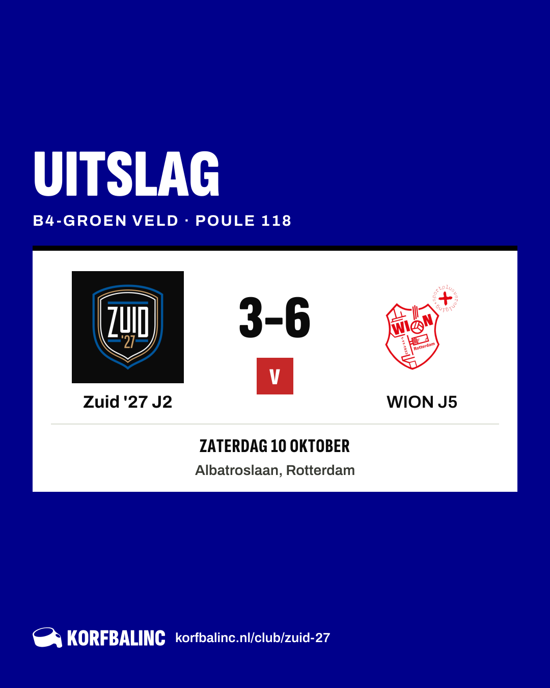 Zuid '27 J2 - WION J5
