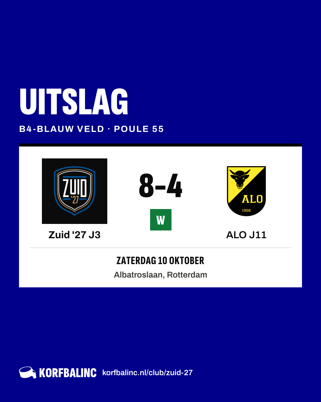 Zuid '27 J3 - ALO J11