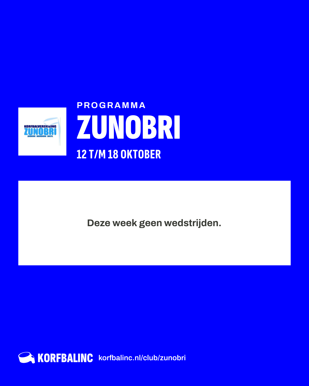 Uitslagen Zunobri