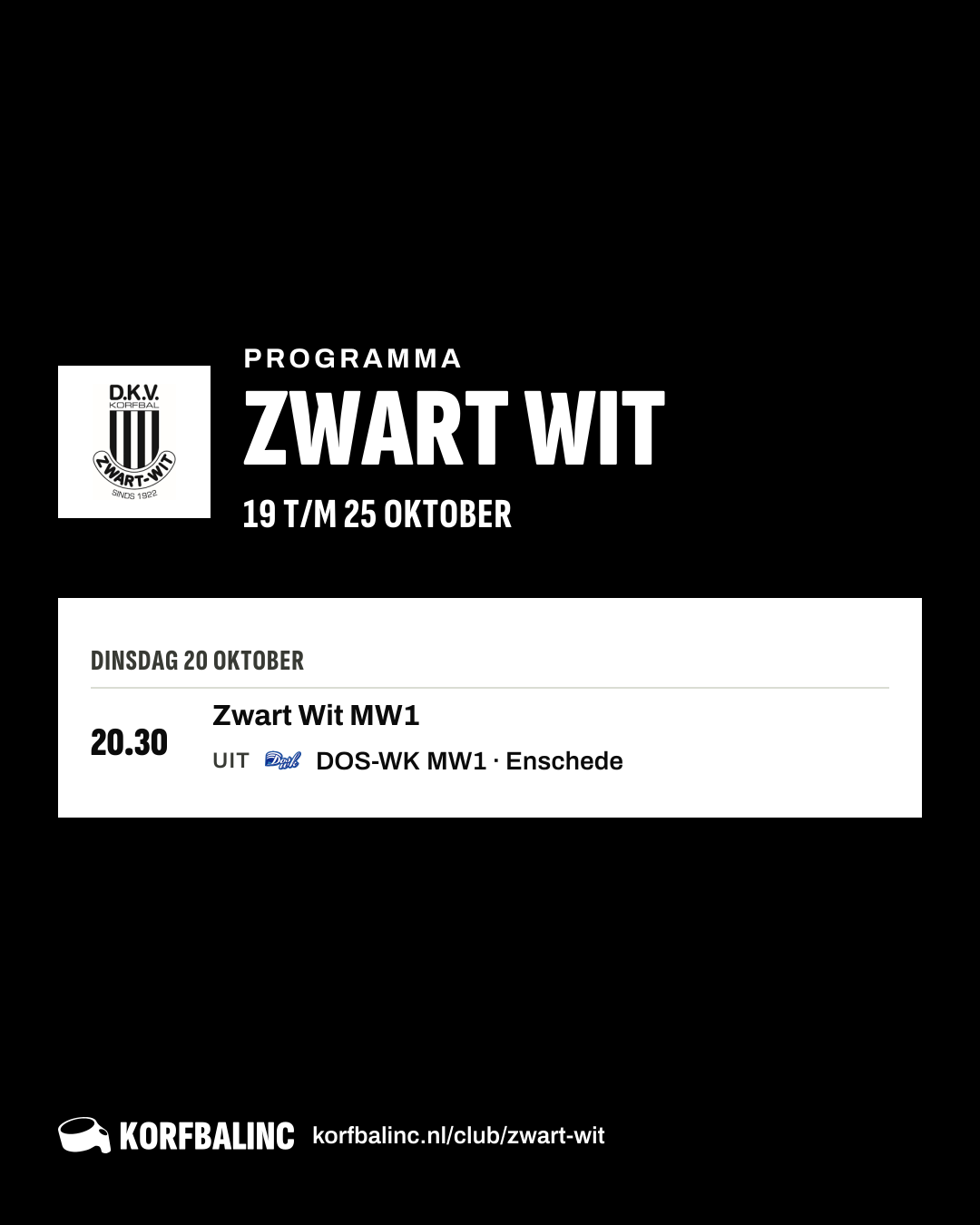 Programma Zwart Wit