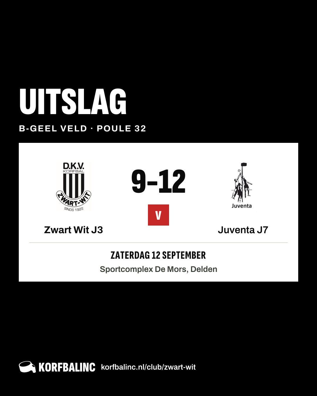 Zwart Wit J3 - Juventa J7
