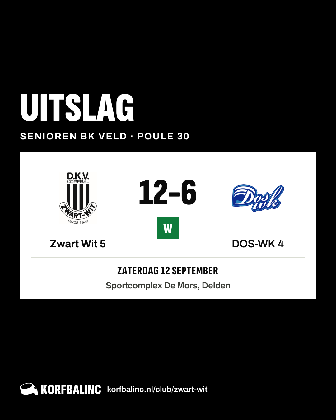Zwart Wit 5 - DOS-WK 4