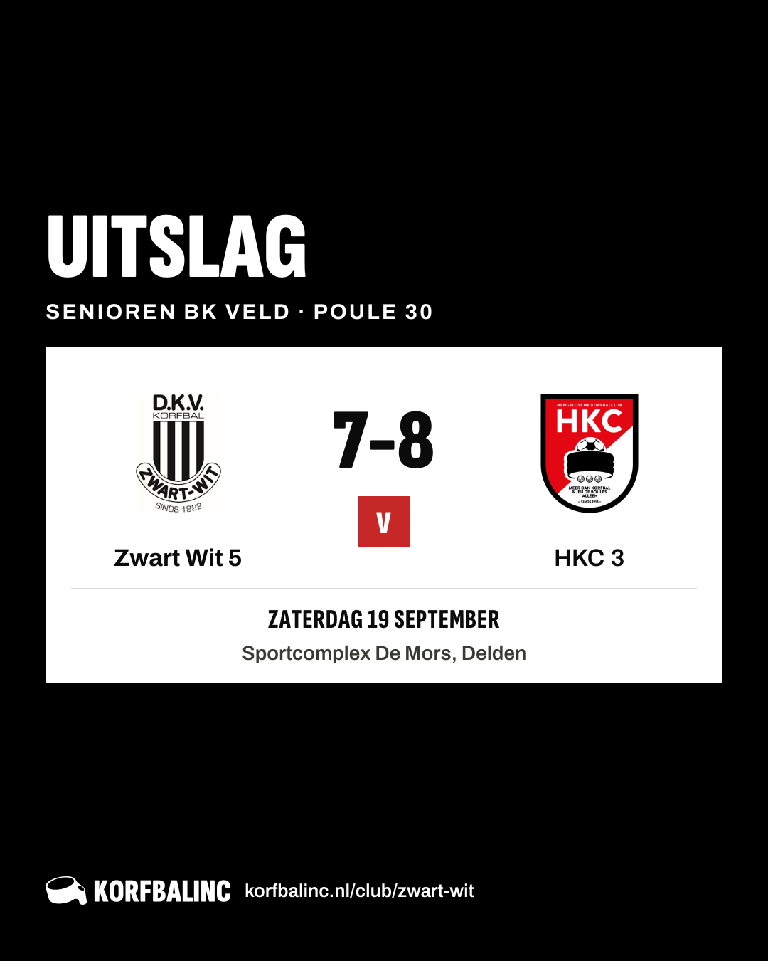 Zwart Wit 5 - HKC 3