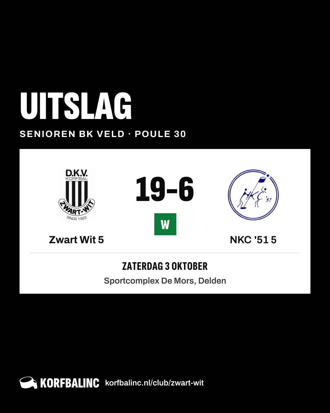 Zwart Wit 5 - NKC '51 5