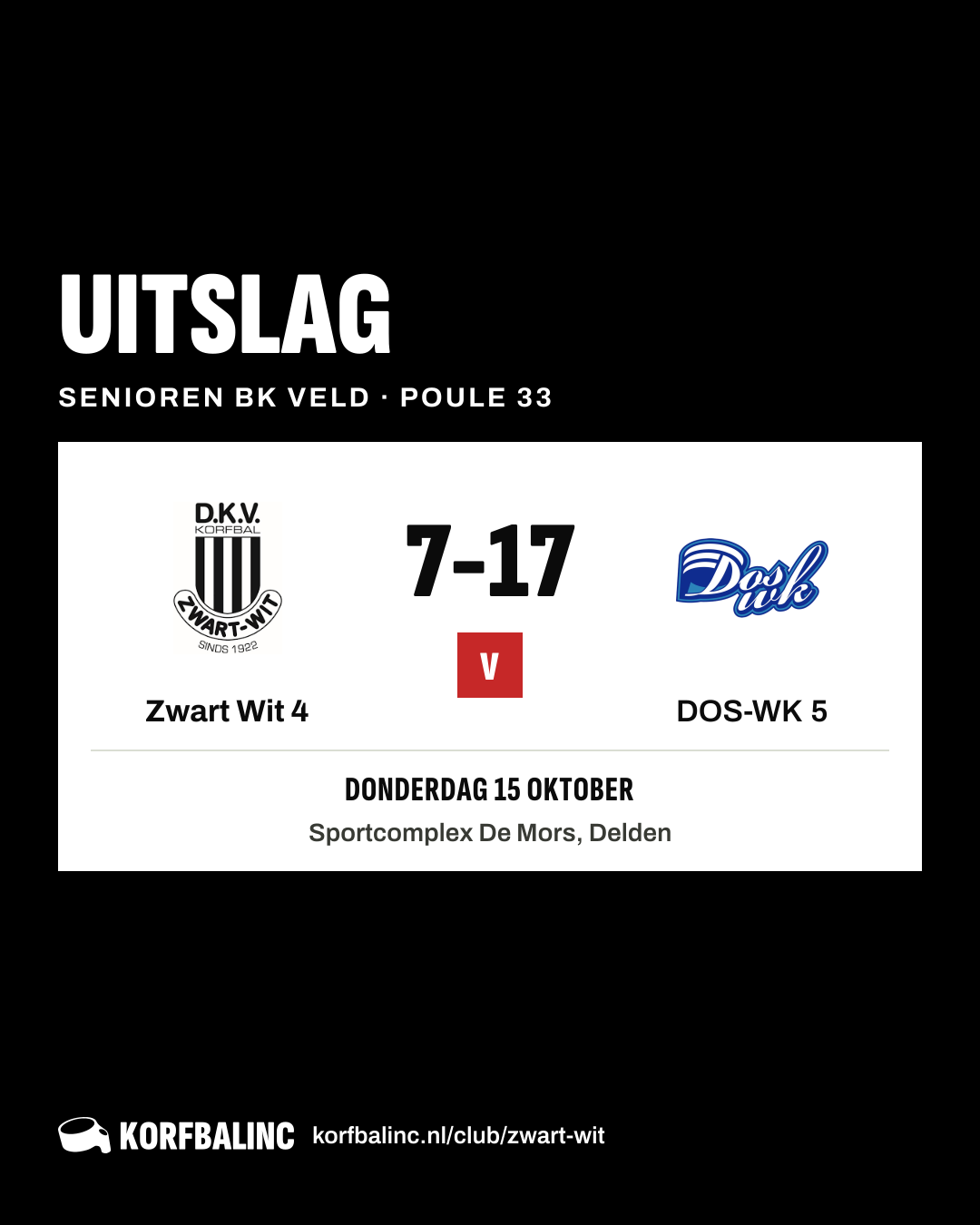 Zwart Wit 4 - DOS-WK 5