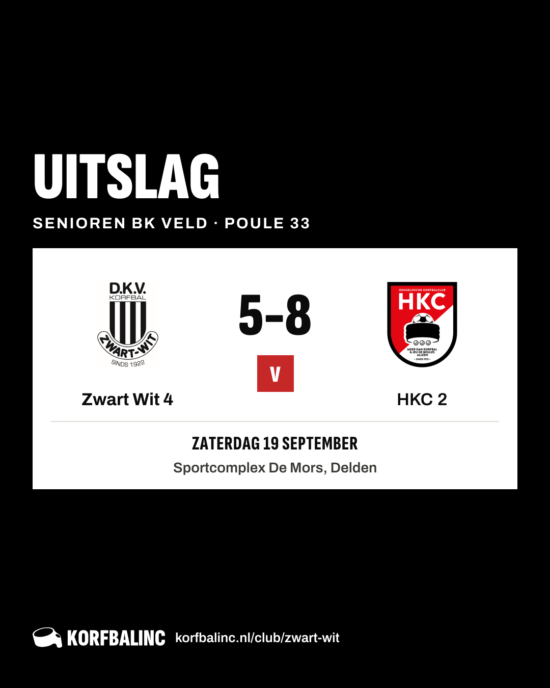 Zwart Wit 4 - HKC 2