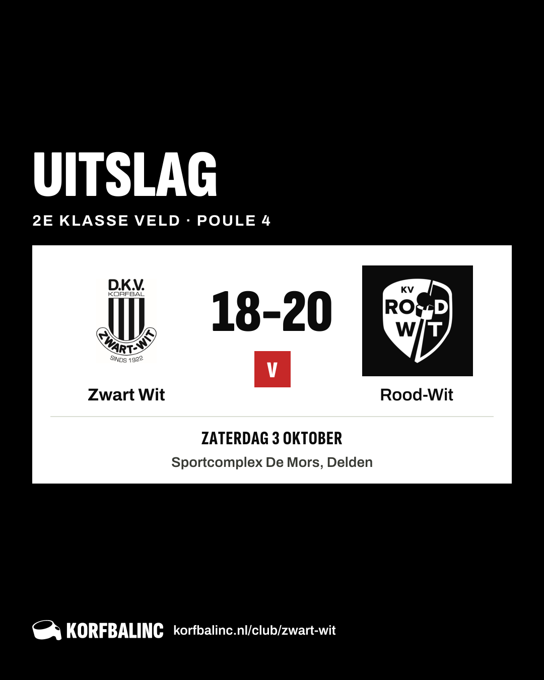 Zwart Wit - Rood-Wit